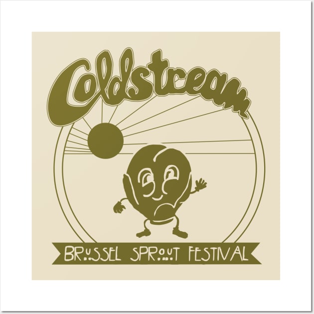 Coldstream Brussel Sprout Festival Wall Art by MindsparkCreative